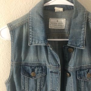 J. Crew Denim Vest